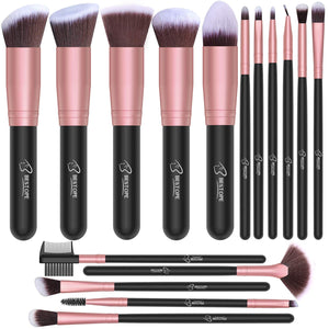 BESTOPE Makeup Brushes 16 PCs
